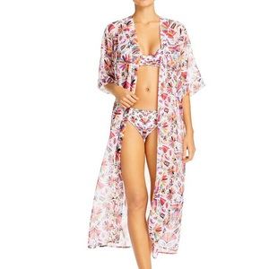 Verdelimon Caftan Swim Cover-up In Tapiz